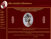 Tablet Screenshot of missameliasminiatures.com